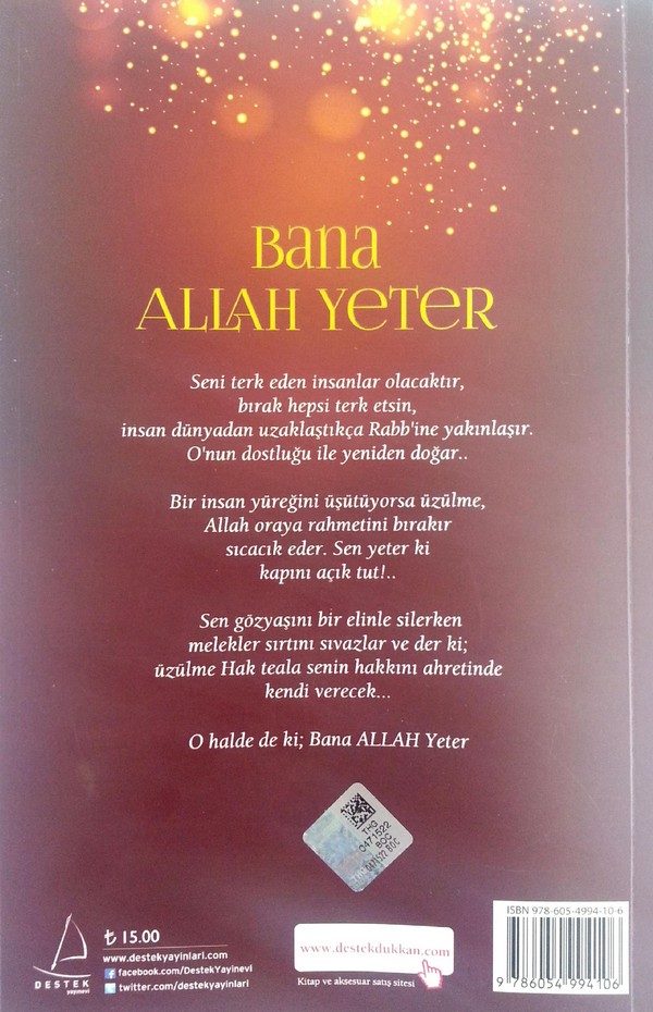 Bana Allah Yeter Arka Kapak