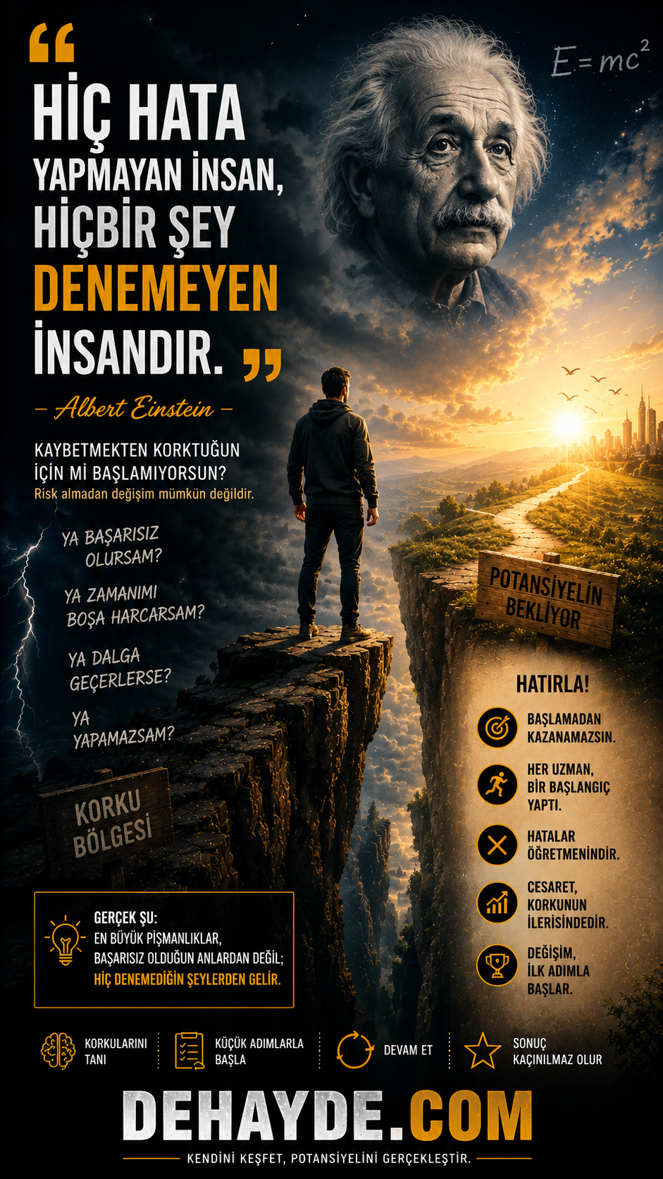 Kaybetmekten Korktuğun İçin Mi Başlamıyorsun? Bu Söz Gerçeği Yüzüne Vuracak