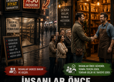 İnsanlar Önce Sana Güvenir, Sonra Ürününü Satın Alır