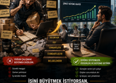 İşini Büyütmek İstiyorsan, Kendini Değil Sistemlerini Çoğalt